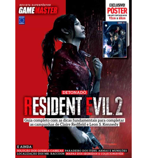 Revista Superpôster - Detonado Resident Evil 2: Volume 2