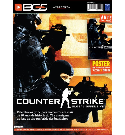 Revista Superpôster BGS - Counter Strike Global Offensive