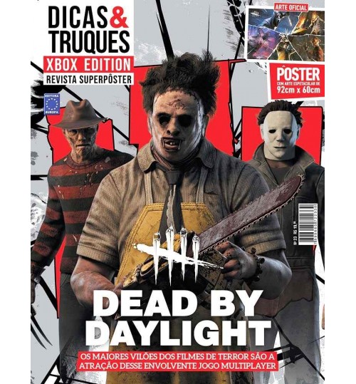 Revista Superpôster Dicas & Truques Xbox Edition - Dead By Daylight