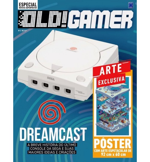 Revista SuperpÃ´ster OLD!Gamer - Dreamcast