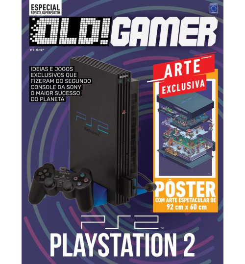 Revista Superpôster OLD!Gamer - Playstation 2