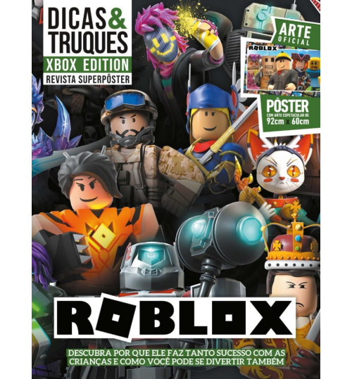Revista Superpôster Dicas & Truques Xbox Edition - Roblox