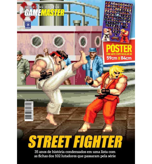 Revista Superpôster - Street Fighter