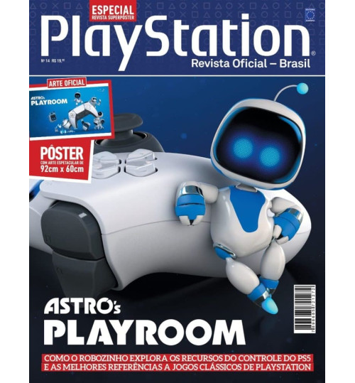 Revista Superpôster PlayStation - Astro's Playroom