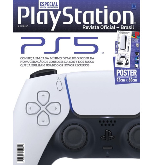 Revista Superpôster PlayStation - Playstation 5 - PS5