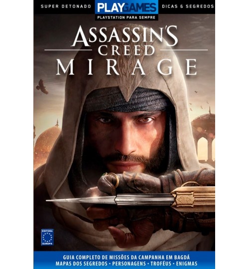 Livro Super Detonado Play Games â€“ Assassinâ€™s Creed Mirage