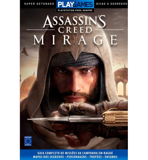 Livro Super Detonado Play Games – Assassin’s Creed Mirage