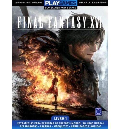 Livro Super Detonado Play Games: Final Fantasy XVI - Volume 1