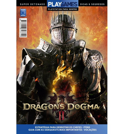 Livro Super Detonado Play Games – Dragon's Dogma II