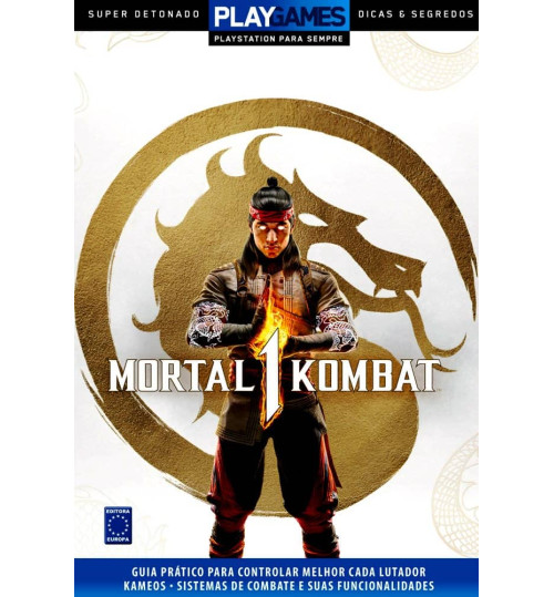 Livro Super Detonado Play Games – Mortal Kombat 1
