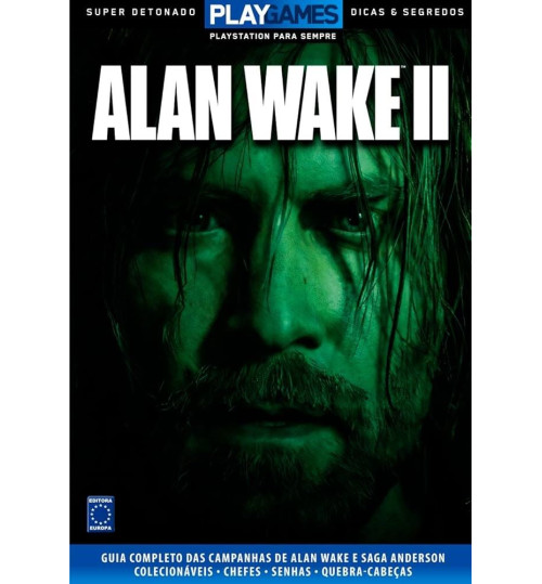 Livro Super Detonado Play Games - Alan Wake 2