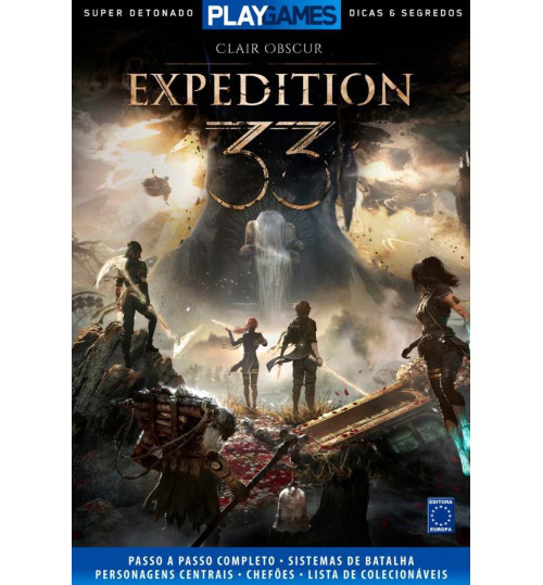 Livro Super Detonado Play Games - Clair Obscur: Expedition 33