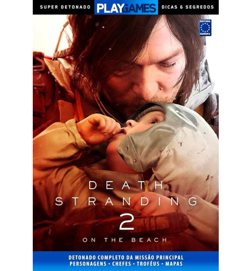 Livro Super Detonado Play Games - Death Stranding 2: On The Beach