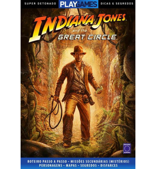Livro Super Detonado Play Games - Indiana Jones and the Great Circle