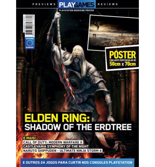 Revista SuperpÃ´ster Play Games - Elden Ring: Shadow of the Erdtree