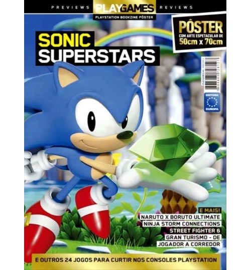 Revista SuperpÃ´ster Play Games - Sonic Superstars