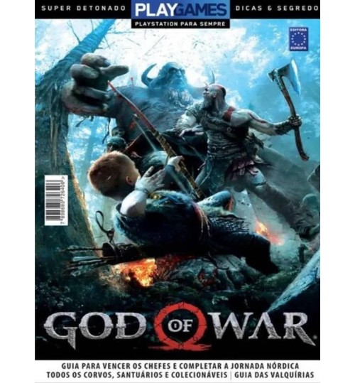 Livro Super Detonado Play Games - God of War