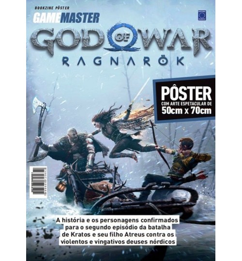 Revista SuperpÃ´ster - God Of War: Ragnarok - Arte C