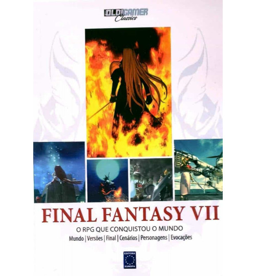 Livro Coleção OLD!Gamer Classics: Final Fantasy VII - A explosão atômica dos RPGs