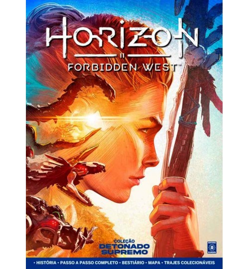 Livro Coleção Detonado Supremo - Horizon Forbidden West