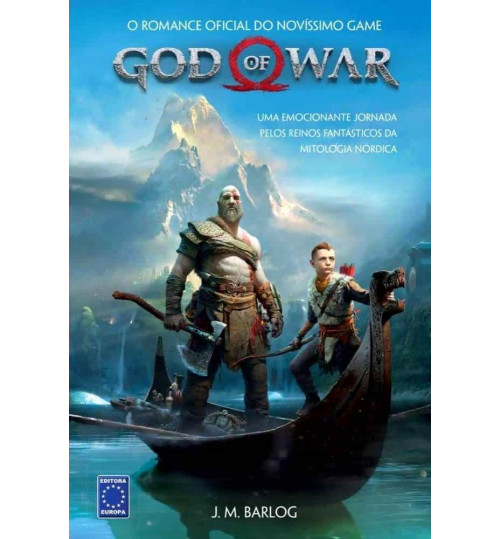Livro God of War - Uma Emocionante Jornada pelos Reinos Fantásticos da Mitologia Nórdica