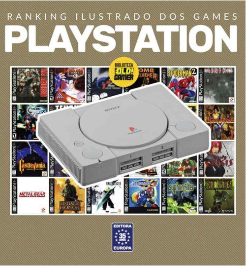 Livro Ranking Ilustrado dos Games - Playstation