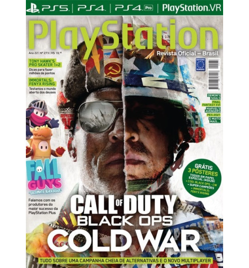 Revista Playstation Call Of Duty Black Ops: Cold War N° 273