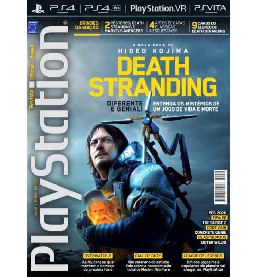 Revista Playstation - Death Stranding: A Nova Obra de Hideo Kojima N° 262