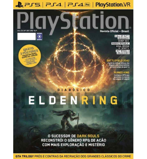 Revista Playstation - Diabólico Elden Ring N° 287