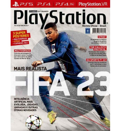 Revista Playstation - FIFA 23 Mais Realista NÂ° 295