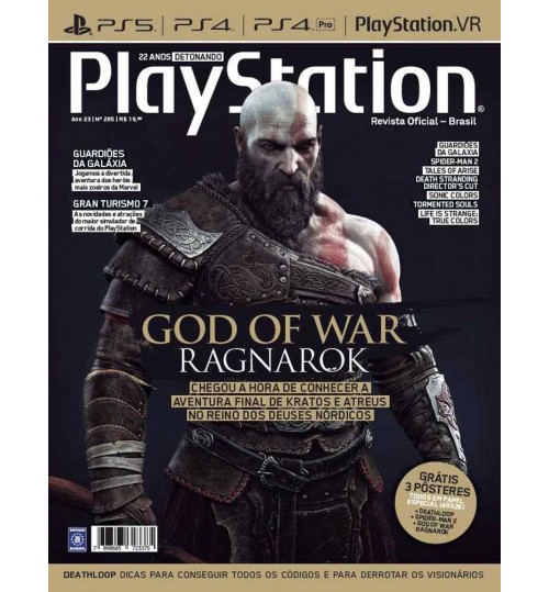 Revista Playstation - God Of War Ragnarok N° 285