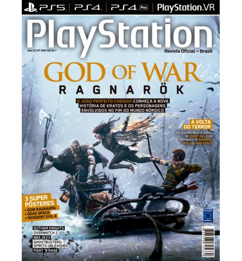 Revista Playstation - God of War: Ragnarok NÂ° 298