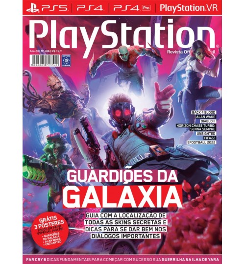 Revista Playstation - GuardiÃµes da GalÃ¡xia NÂ° 286