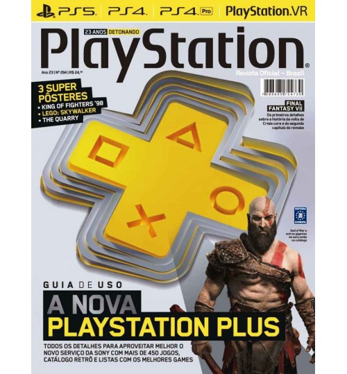 Revista Playstation - Guia de Uso: A nova PlayStation Plus NÂ° 294