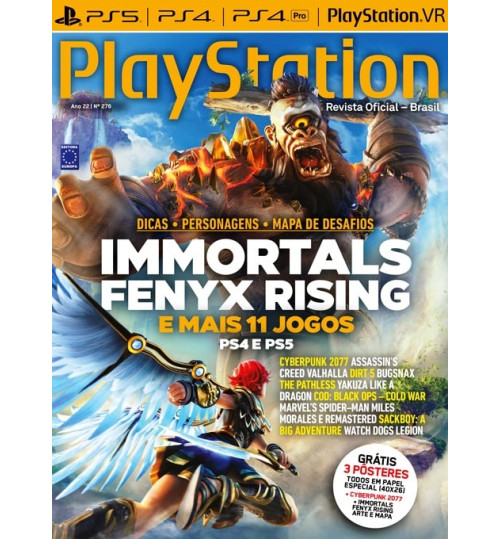 Revista Playstation Immortals Fenyx Rising N° 276