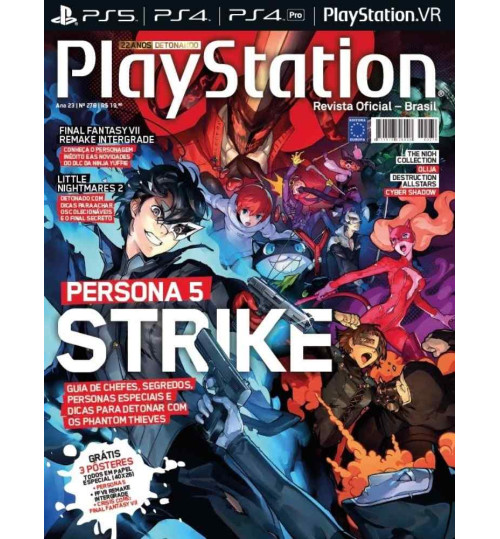 Revista Playstation - Persona 5 Strikers N° 278