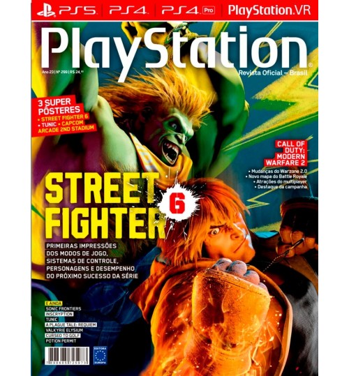 Revista Playstation - Street Fighter 6 NÂ° 299