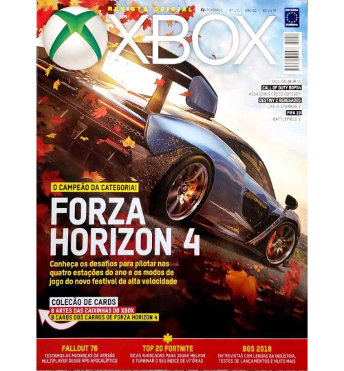 Revista Oficial Xbox - O campeão da categoria! Forza Horizon 4 N° 151