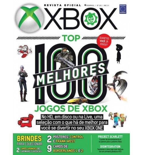 Revista Oficial Xbox - Top 100 melhores jogos de Xbox N° 161