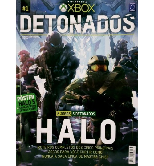 Revista Xbox - 5 Jogos Detonados Halo