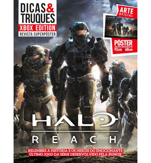 Revista Superpôster Dicas & Truques Xbox Edition - Halo Reach