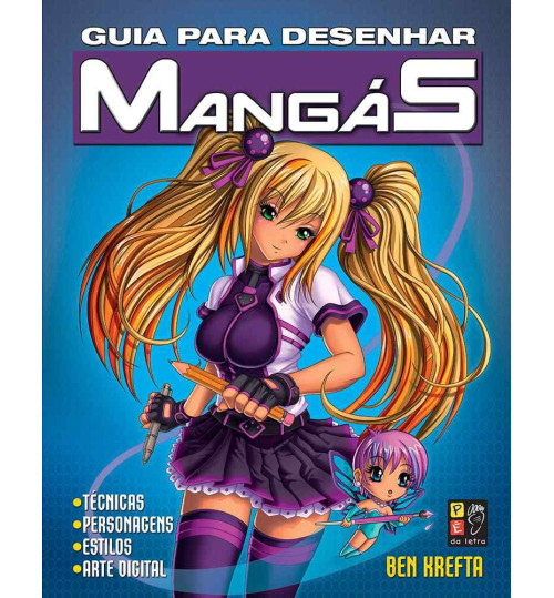 Livro Guia Completo Para Desenhar Mangás