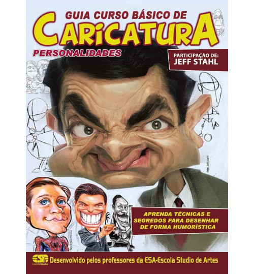 Revista Guia Curso Básico de Caricatura Personalidades