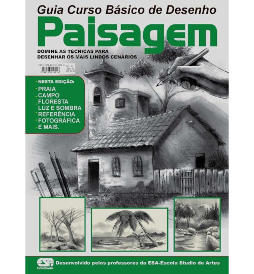 Revista Guia Curso Básico de Desenho – Paisagem