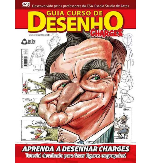 Revista Guia Curso de Desenho Charges