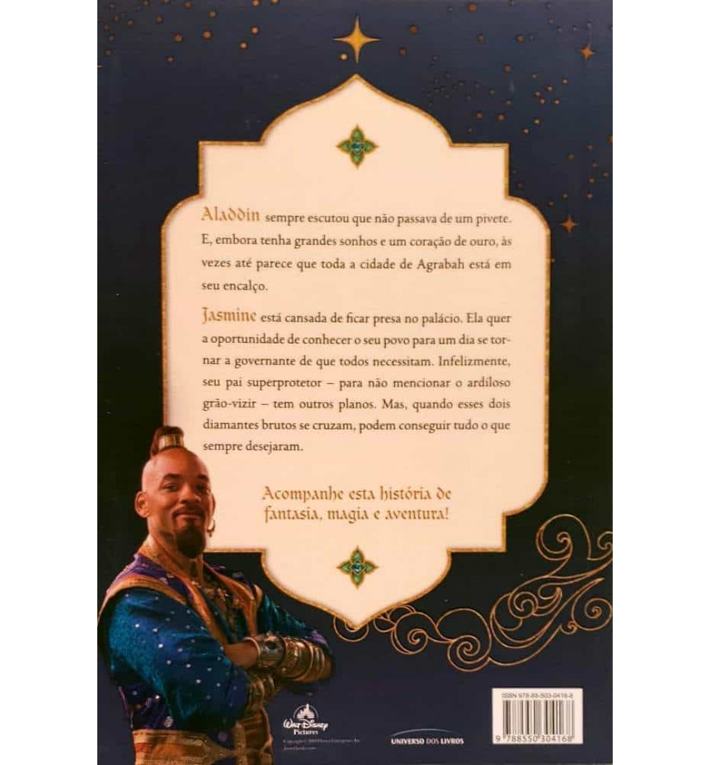 livro aladdin a historia do filme que encanta geracoes