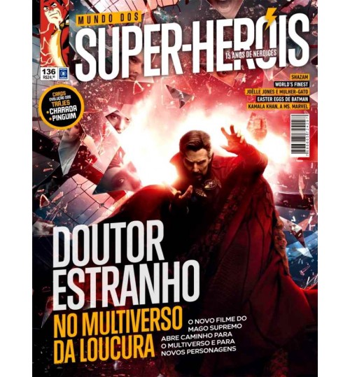 Revista Mundo Dos Super-Heróis - Doutor Estranho no Multiverso da Loucura N° 136