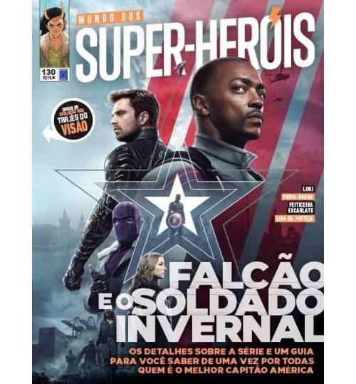 Revista Mundo dos Super-Heróis - Falcão e o Soldado Invernal N° 130