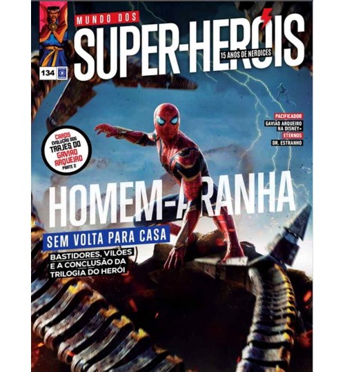 Revista Mundo Dos Super-Heróis - Homem-Aranha Sem Volta Para Casa N° 134