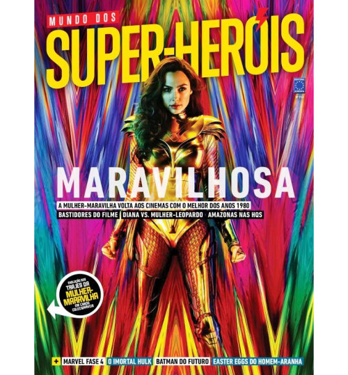 Revista Mundo dos Super-Heróis - Mulher-Maravilha Maravilhosa N° 113